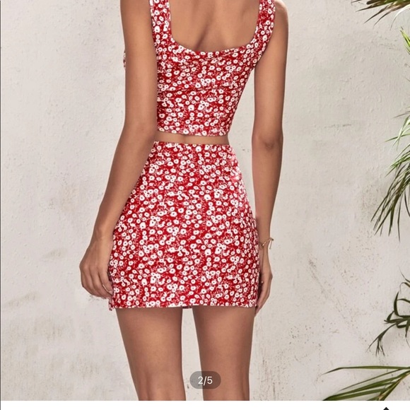 Floral skirt set - Picture 2 of 2